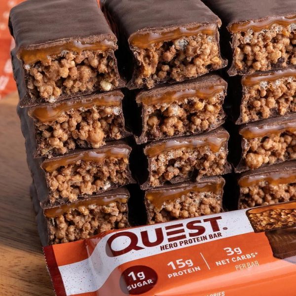 4 Count Protein Bars Low Carb Keto Chocolate Caramel Pecan 16g Protein 1g Sugar