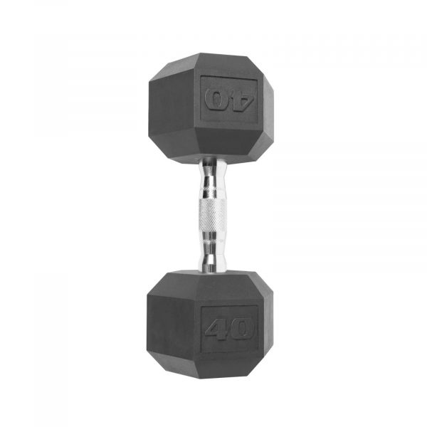 CAP Barbell Coated Hex Dumbbell, Single 40 lbs