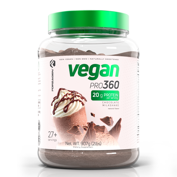 Forzagen Vegan Protein Powder Plant Based Pro 360🌱 –  2 lbs organic dairy free