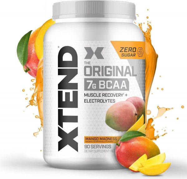 Scivation XTEND Mango Madness 90 Servings 7g BCAA’s Glutamine Powder EXP 05/2025