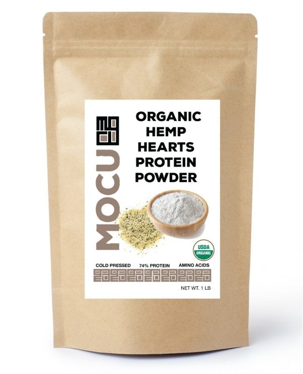 CERTIFIED ORGANIC HEMP PROTEIN POWDER – 74% PROTEIN