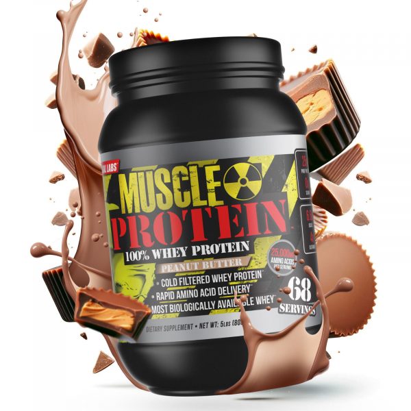 Monster Muscle Whey Protein Powder, 5lb